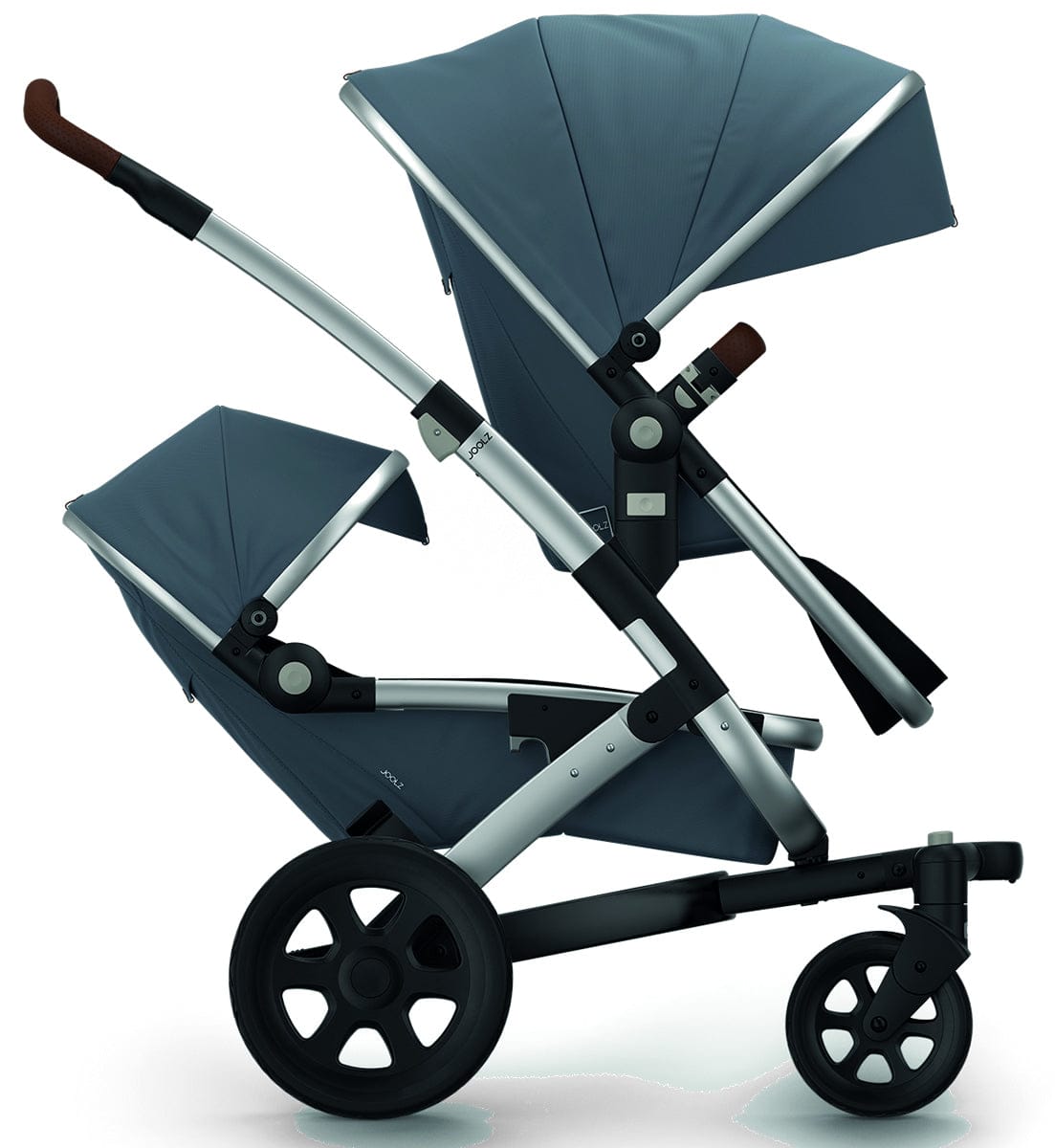 Joolz Geo 2 Earth Twin Stroller - Hippo Grey - BNDL-422003