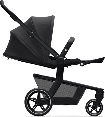 Joolz Hub+ Stroller & Bassinet Bundle - Brilliant Black - 430260-430161
