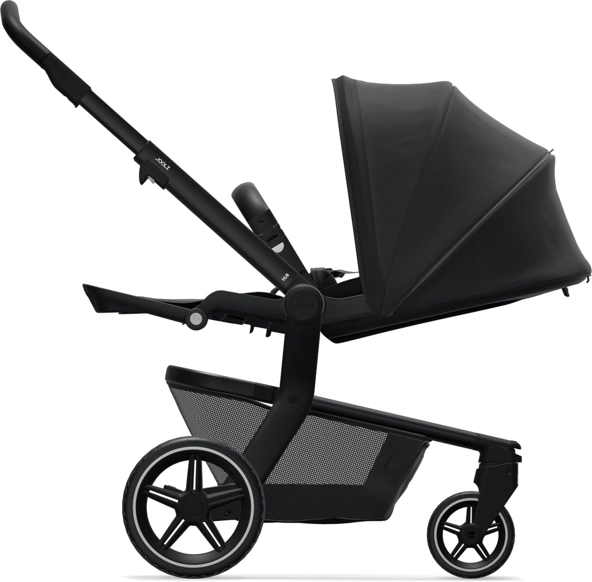 Joolz Hub+ Stroller & Bassinet Bundle - Brilliant Black - 430260-430161
