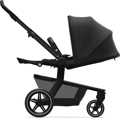Joolz Hub+ Stroller & Bassinet Bundle - Brilliant Black - 430260-430161