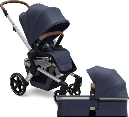 Joolz Hub+ Stroller & Bassinet Bundle - Classic Blue - 430200-430201