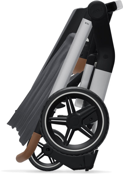 Joolz Hub+ Stroller & Bassinet Bundle - Gorgeous Grey - 430210-430211