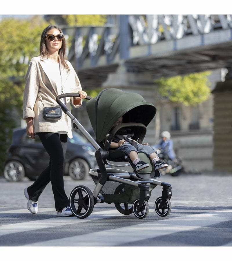 Joolz Hub+ Stroller & Bassinet Bundle - Marvellous Green - 430220-430221