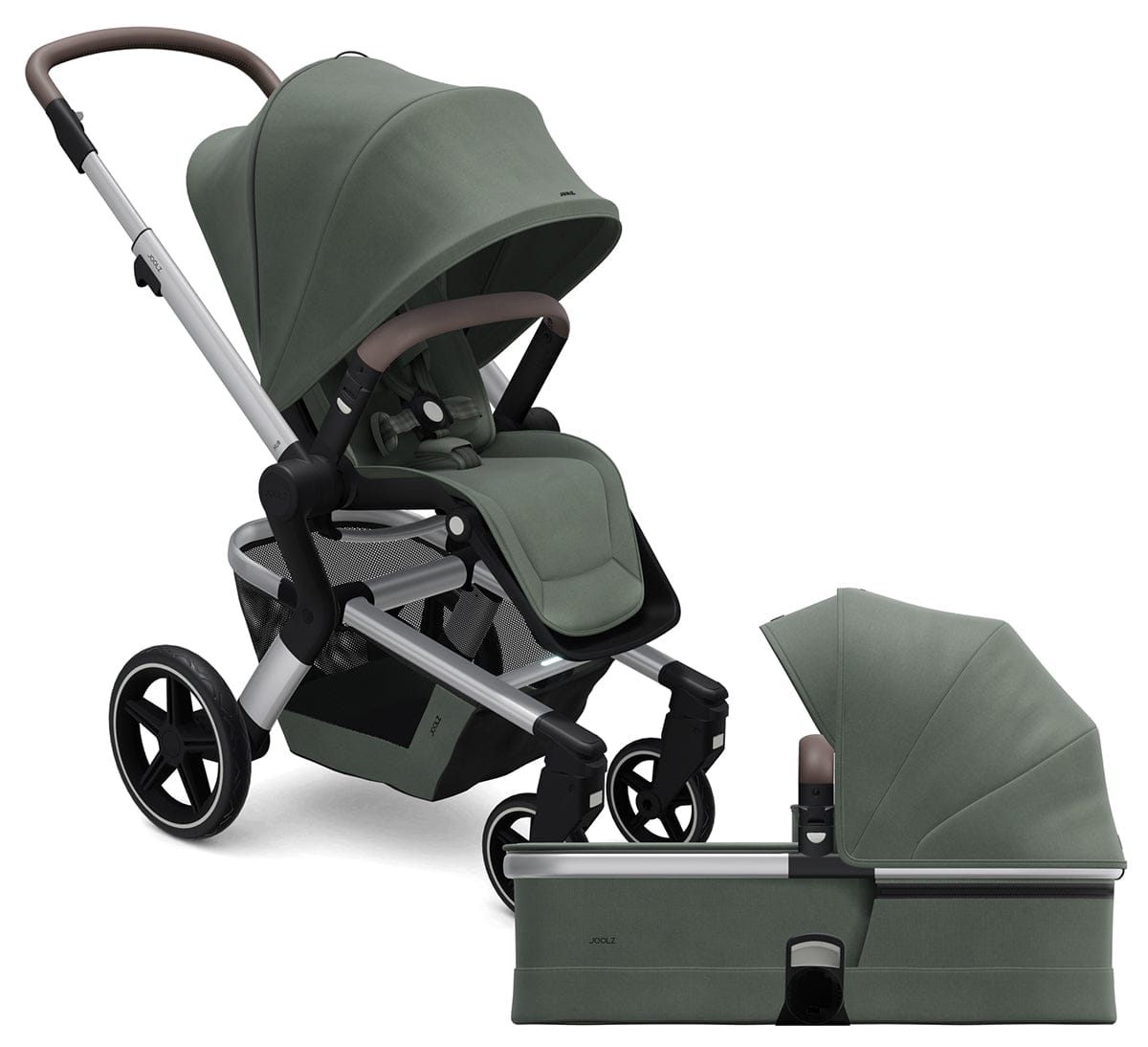 Joolz Hub+ Stroller & Bassinet Bundle - Marvellous Green