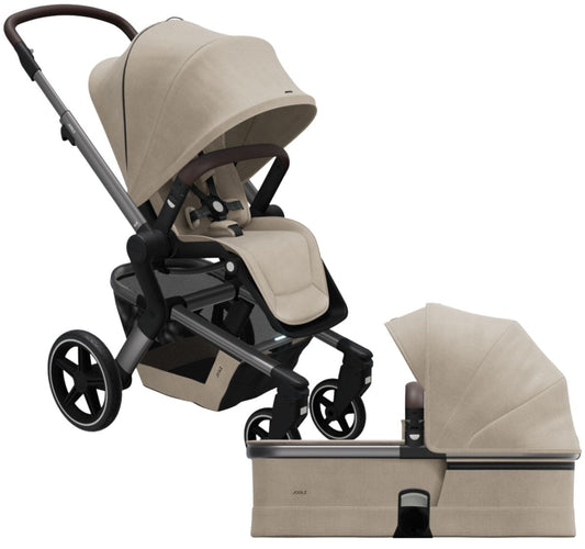 Joolz Hub+ Stroller & Bassinet Bundle - Timeless Taupe - 430290-430291
