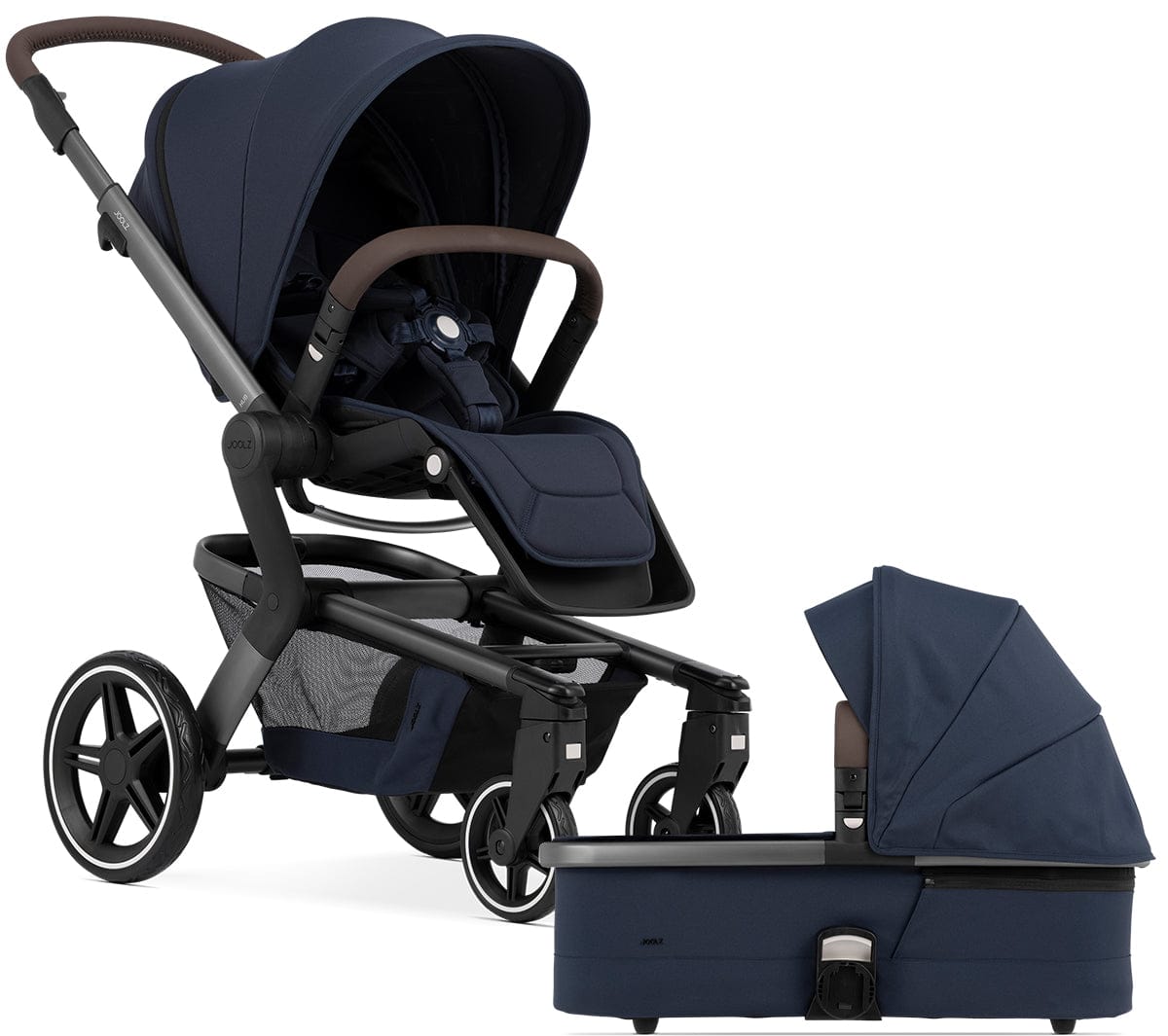 Joolz Hub+ Stroller & Bassinet Bundle - Navy Blue