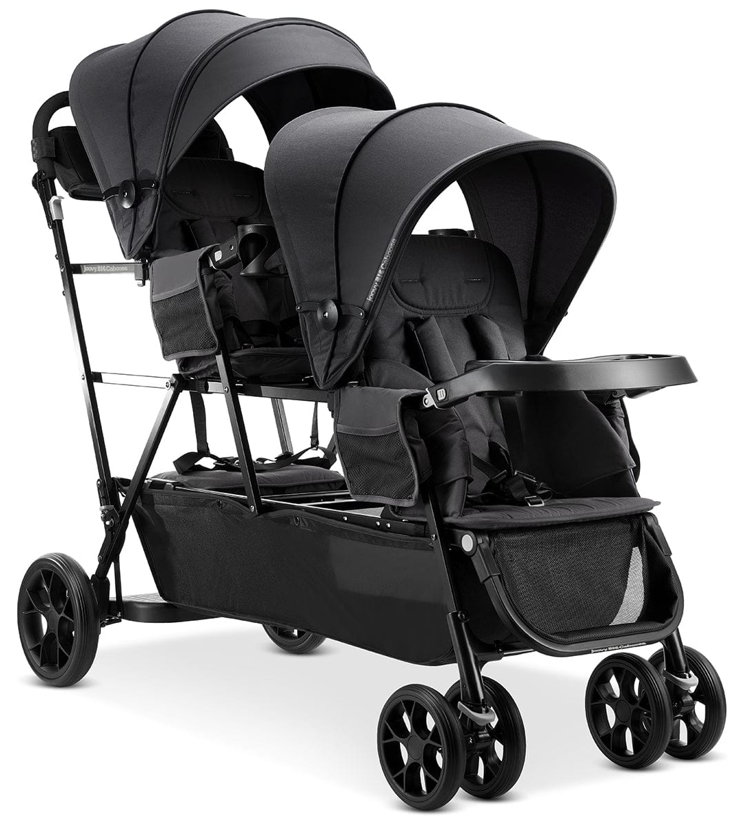Joovy Big Caboose Triple Stroller - Jet - 3307-J