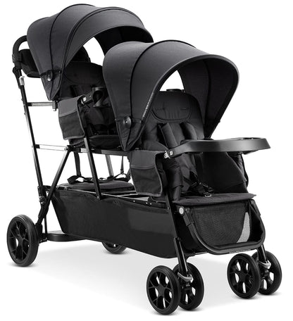Joovy Big Caboose Triple Stroller - Jet - 3307-J