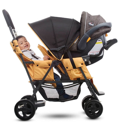 Joovy Caboose Rear Seat - Gray - 9069-J