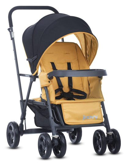Joovy Caboose Sit And Stand Tandem Double Stroller - Graphite / Amber - 8144-J