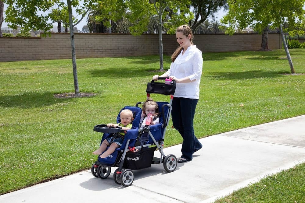 Joovy Caboose Too Ultralight Stand-On Tandem Stroller in Black - 877