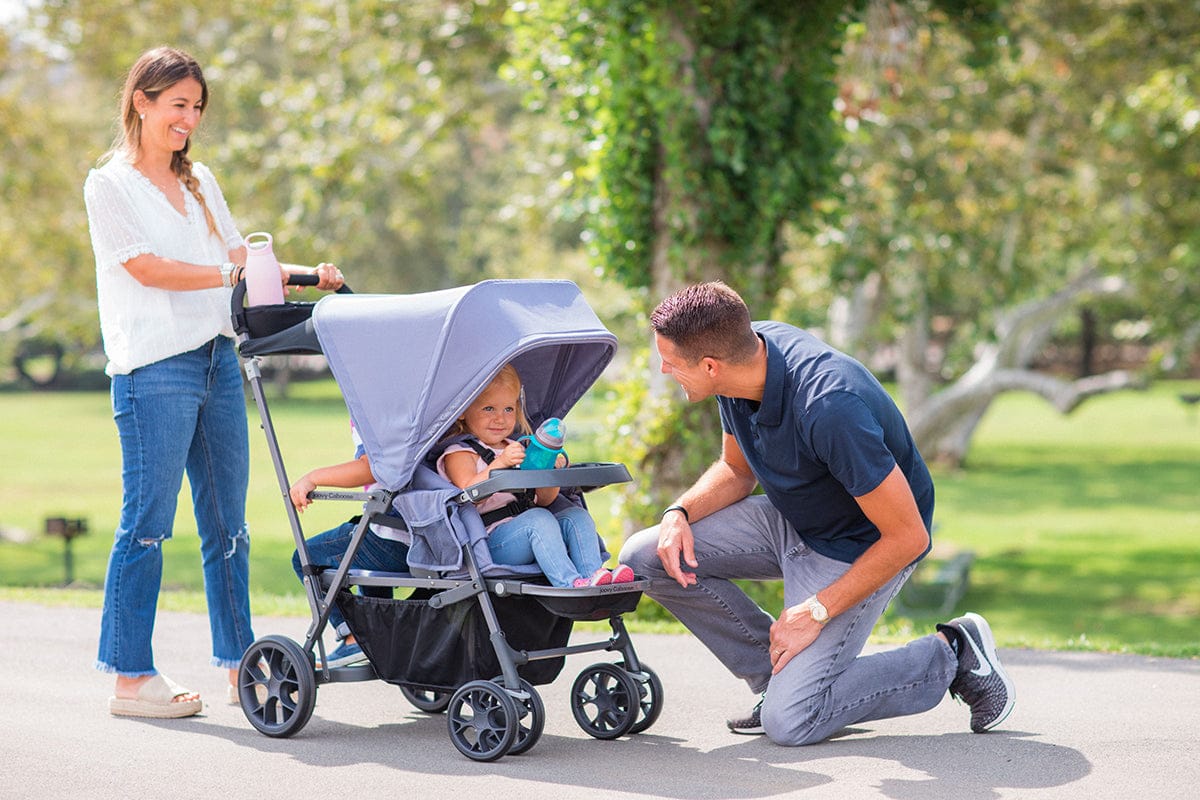 Joovy Caboose UL Double Stroller - Slate - 3109-J