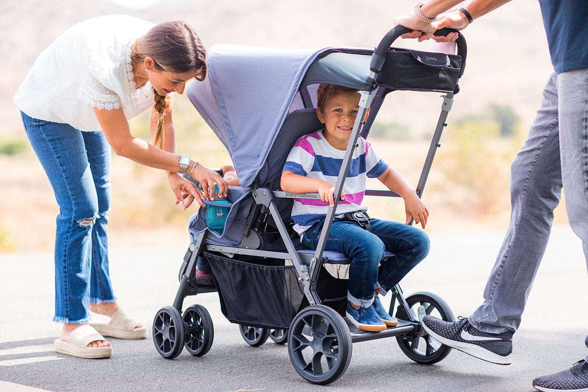Joovy Caboose UL Double Stroller - Slate - 3109-J