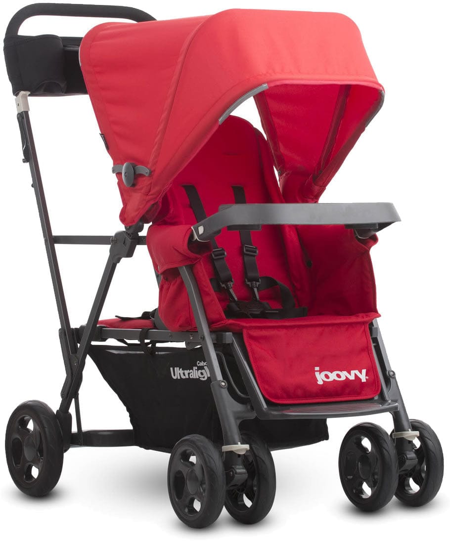 Joovy Caboose Ultralight Graphite Stroller - Red