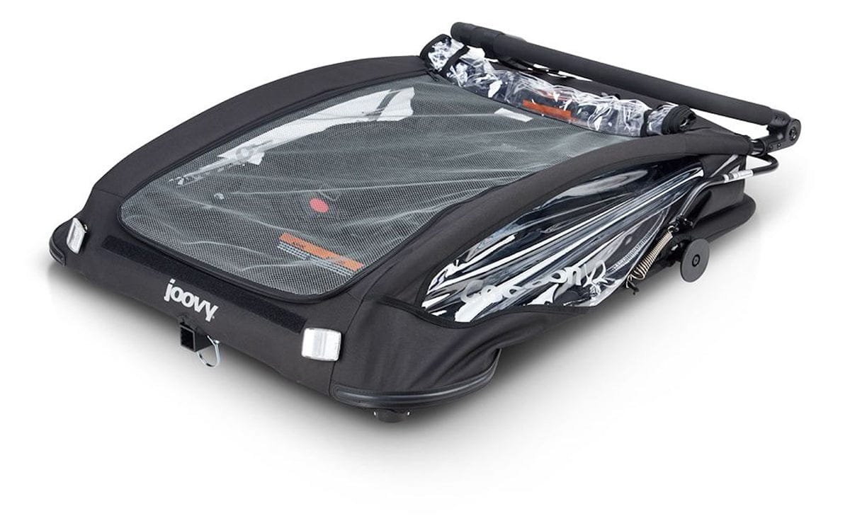 Joovy CocoonX2 Double Stroller And Bike Trailer - Black - 5017-J