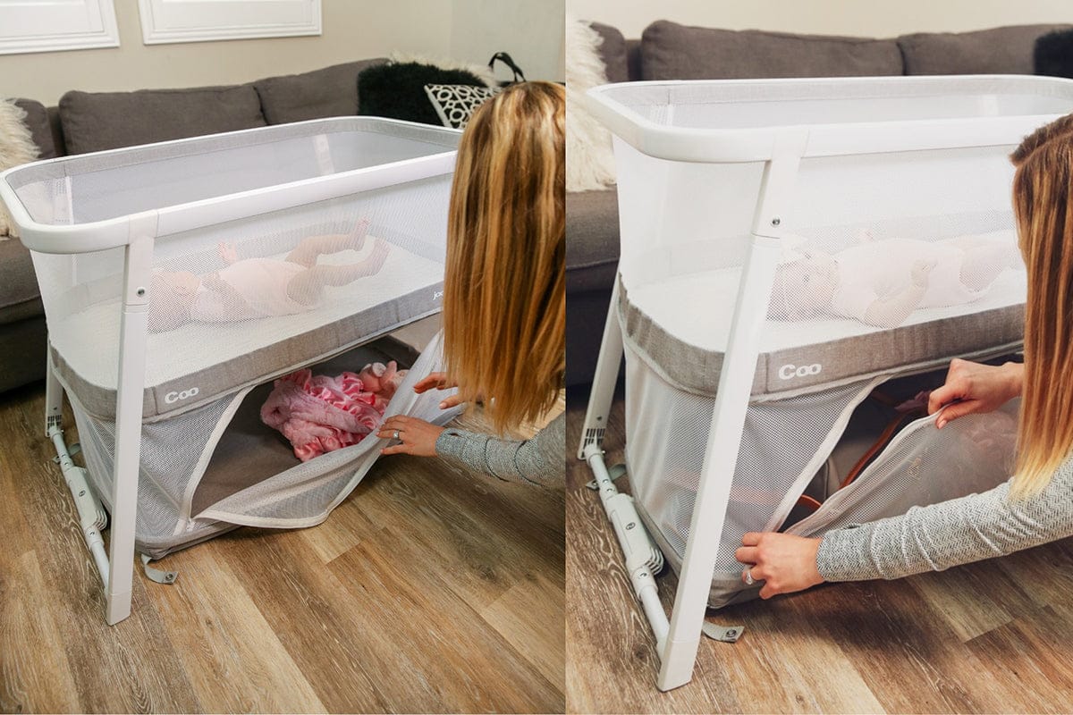Joovy Coo Portable Bassinet - Gray - 7069-J