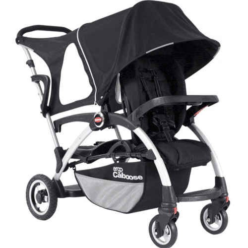 Joovy Ergo Caboose Deluxe Fleece Package in Black - 967