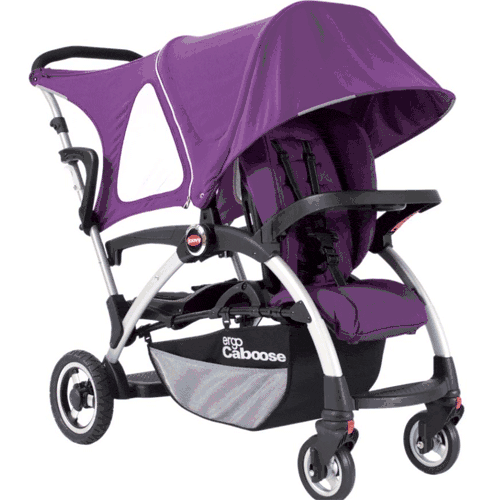 Joovy Ergo Caboose Deluxe Fleece Package in Purpleness - 963