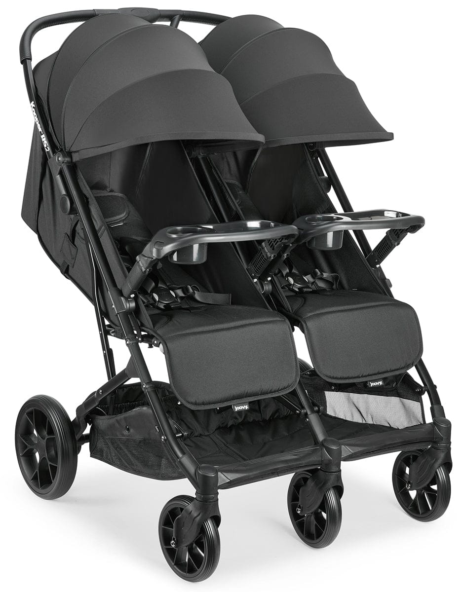 Joovy Kooper RS2 Double Stroller - Black - 8517-J