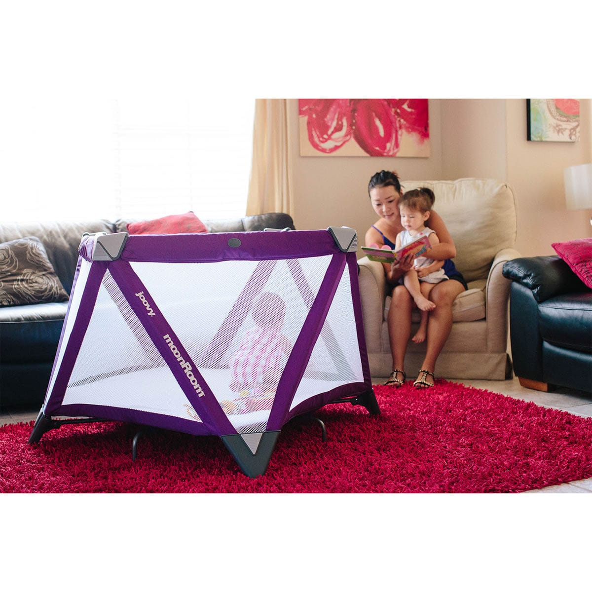 Joovy Moon Room Playard - Blueberry - 7000-J