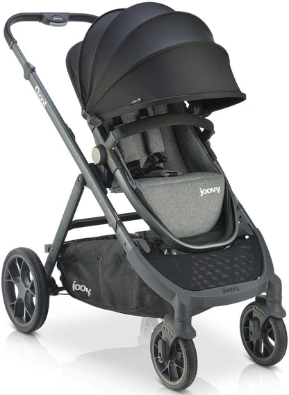 Joovy Qool Convertible Modular Single Double Triple Stroller