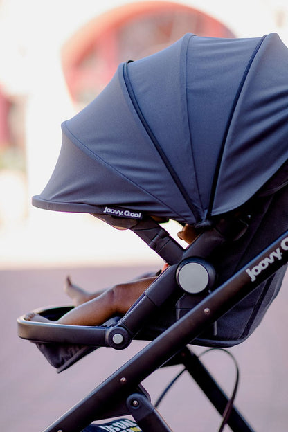 Joovy Qool Single to Double Stroller - Jet - 8307-J