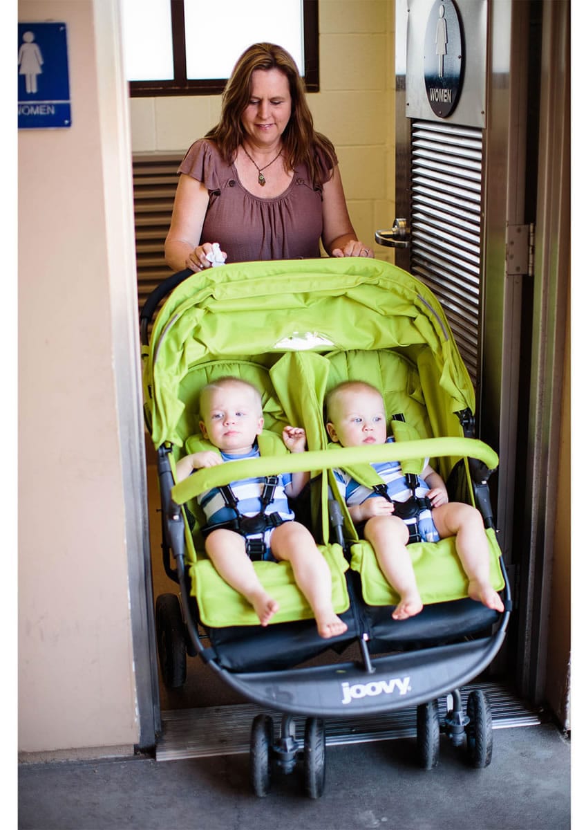 Joovy Scooter X2 Double Stroller -  Black - 8077-J