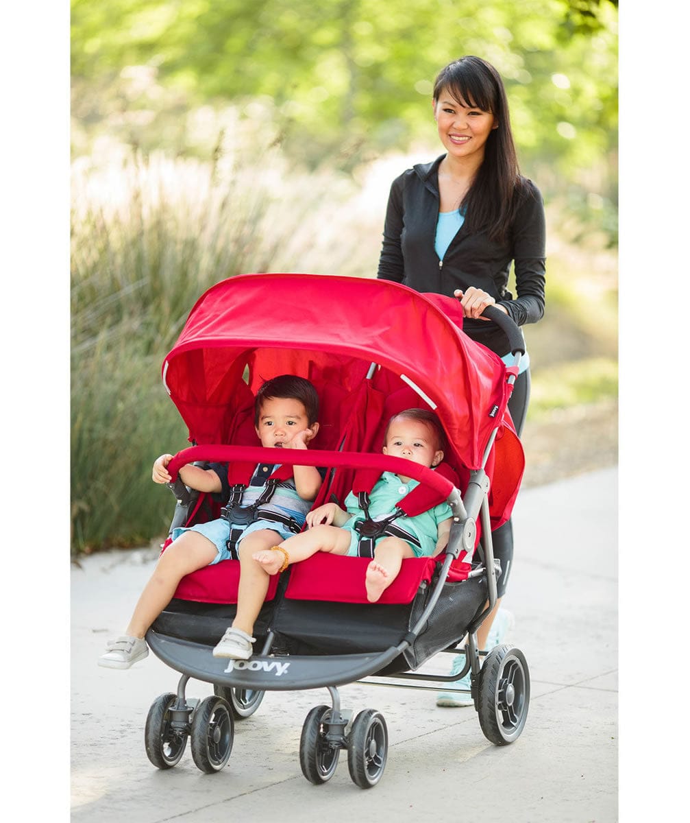 Joovy Scooter X2 Double Stroller - Red - 8071-J
