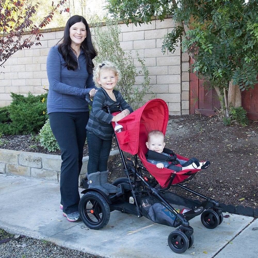 Joovy TooFold Sit & Stand Double Stroller - Black - 00557-J