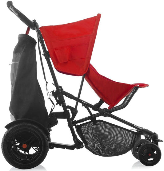 Joovy TooFold Sit & Stand Double Stroller - Red - 00551-J