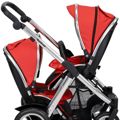 Joovy TooQool Double Stroller in Charcoal - 8019