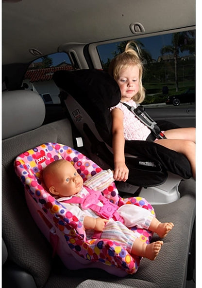 Joovy Toy Booster Car Seat - Pink Dot - 013-J