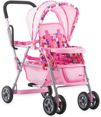 Joovy Toy Caboose in Pink Dot - 42