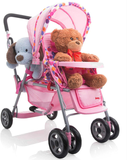 Joovy Toy Caboose in Pink Dot - 42