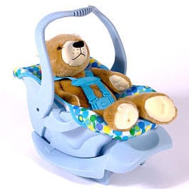 Joovy Toy Infant Carseat in Blue Dot - 3