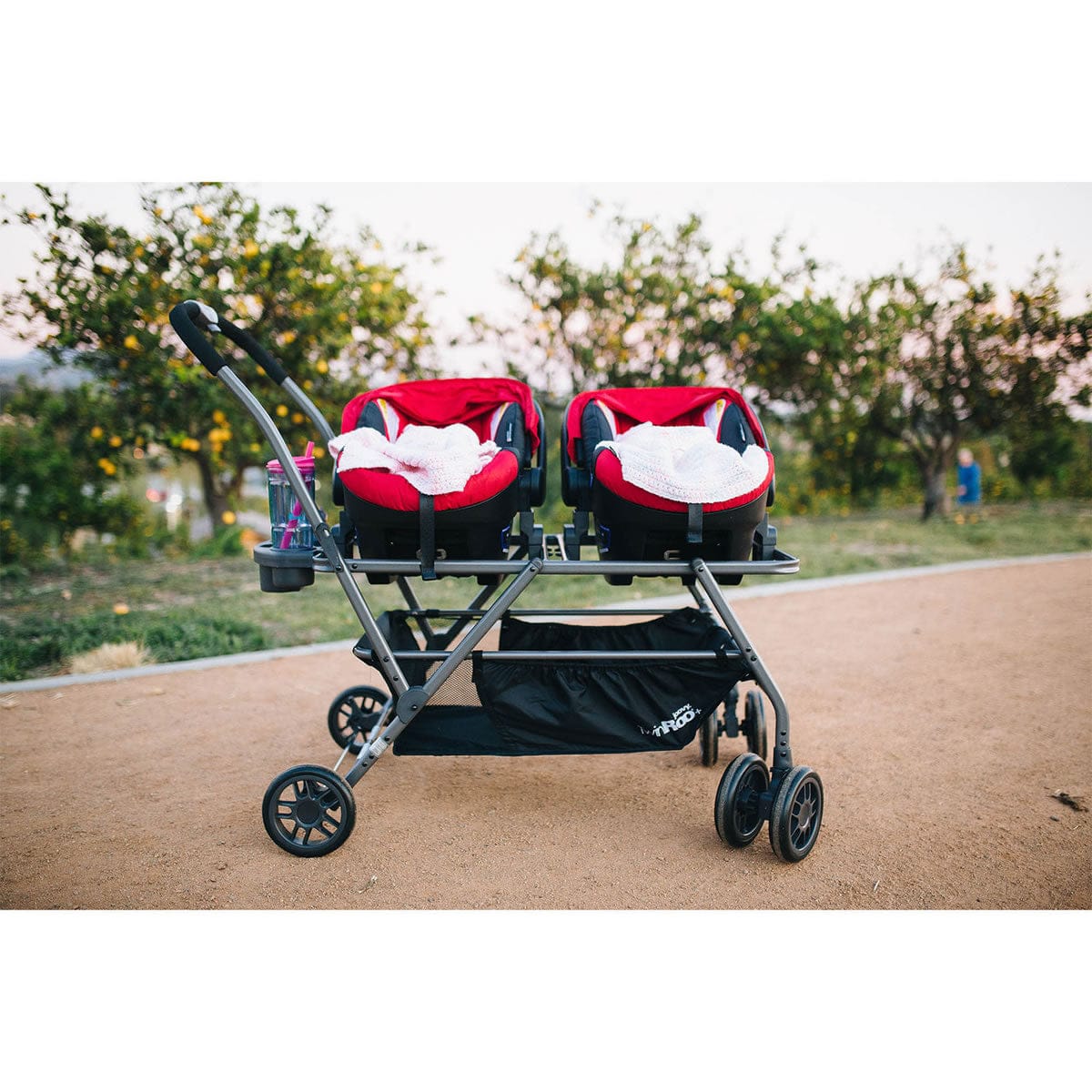 Joovy TwinRoo+ Infant Car Seat Frame Stroller - 00848-J