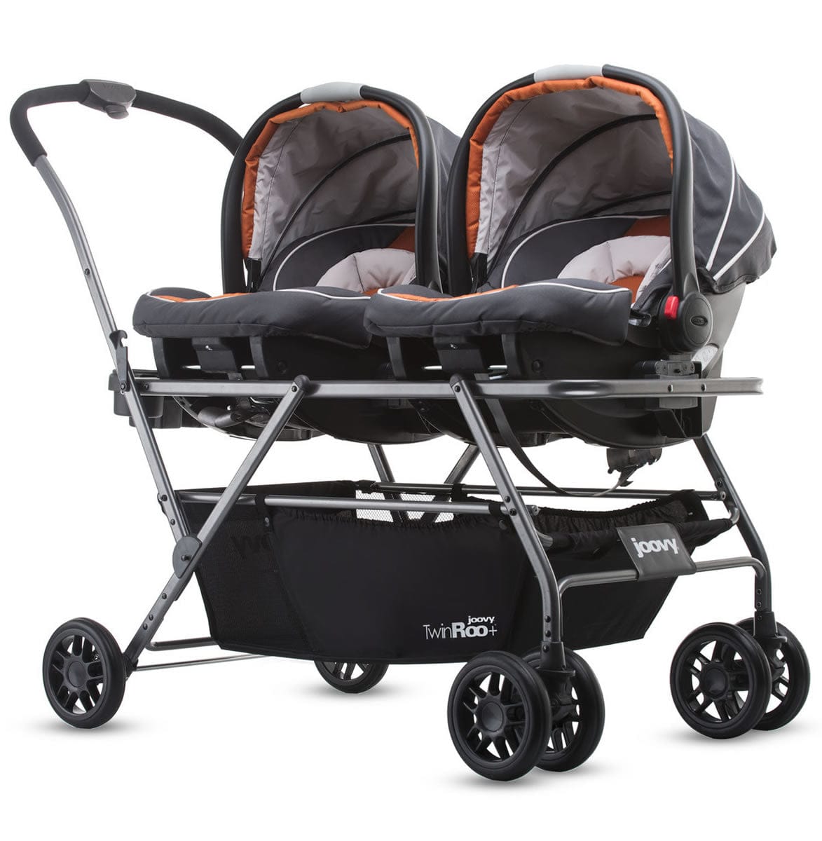 Joovy TwinRoo+ Infant Car Seat Frame Stroller - 00848-J