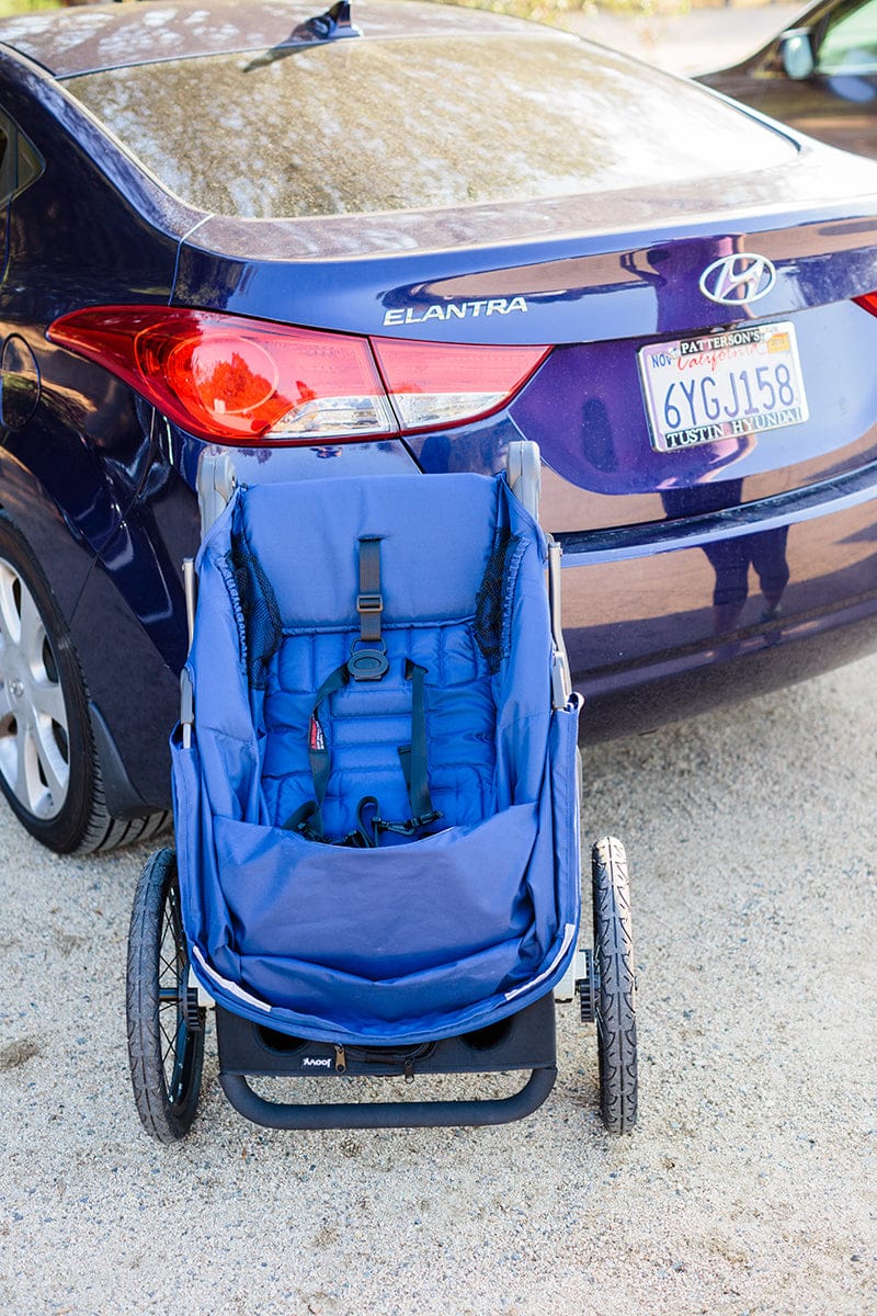 Joovy Zoom 360 Ultralight Jogging Stroller - Black - 8367-DS