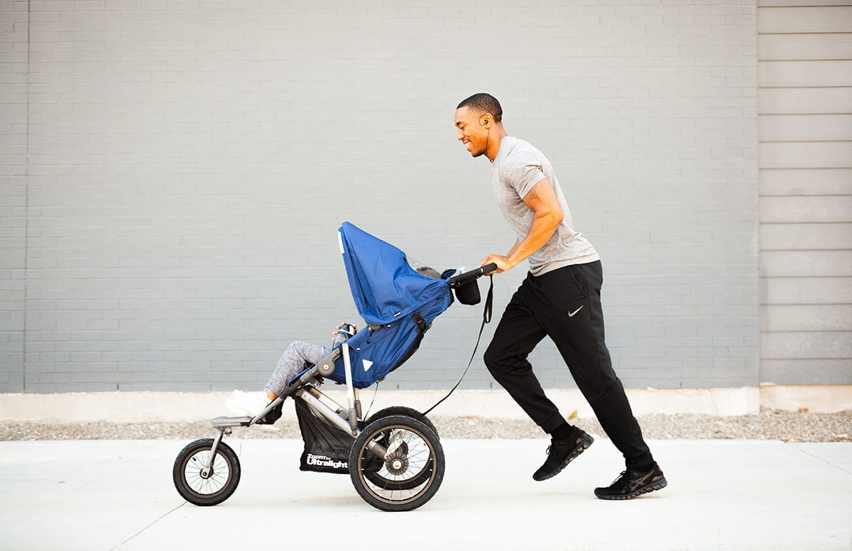 Joovy Zoom 360 Ultralight Jogging Stroller - Black - 8367-DS