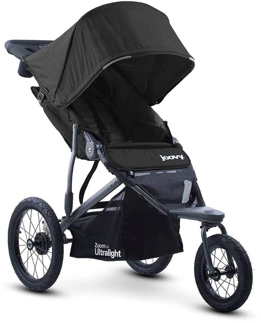 Joovy Zoom 360 Ultralight Jogging Stroller - Black - 8367-DS