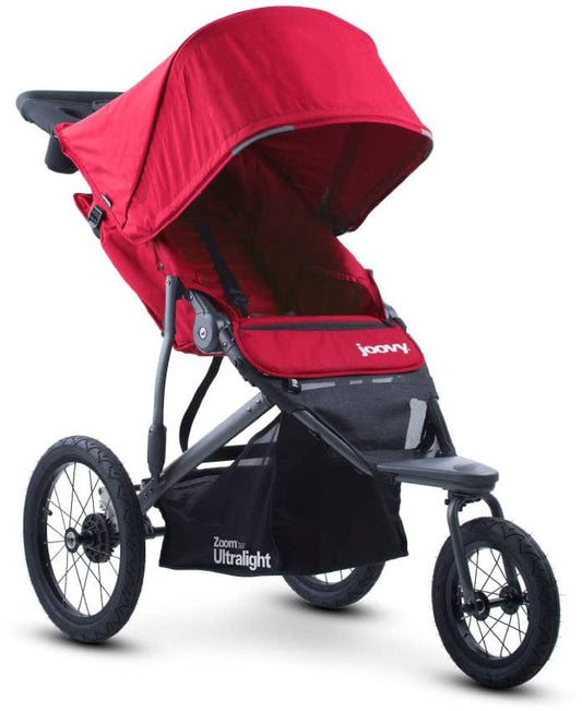 Joovy Zoom 360 Ultralight Jogging Stroller - Red - 8361-DS