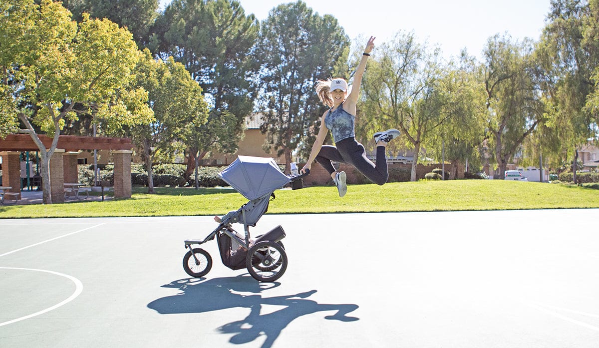 Joovy Zoom Single Jogging Stroller - Slate - 8289-J