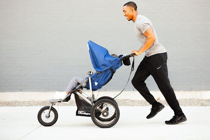 Joovy Zoom360 Ultralight Lightweight Performance Jogging Single Stroller - Blueberry - 8360-J