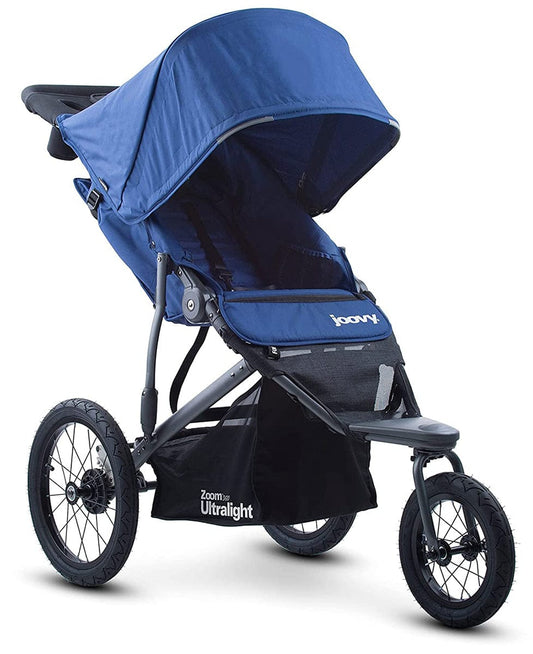 Joovy Zoom360 Ultralight Lightweight Performance Jogging Single Stroller - Blueberry - 8360-J