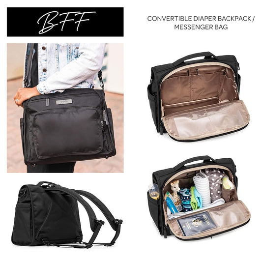 Ju-Ju-Be B.F.F. Diaper Bag - Black Out - 15FM02X-BLO