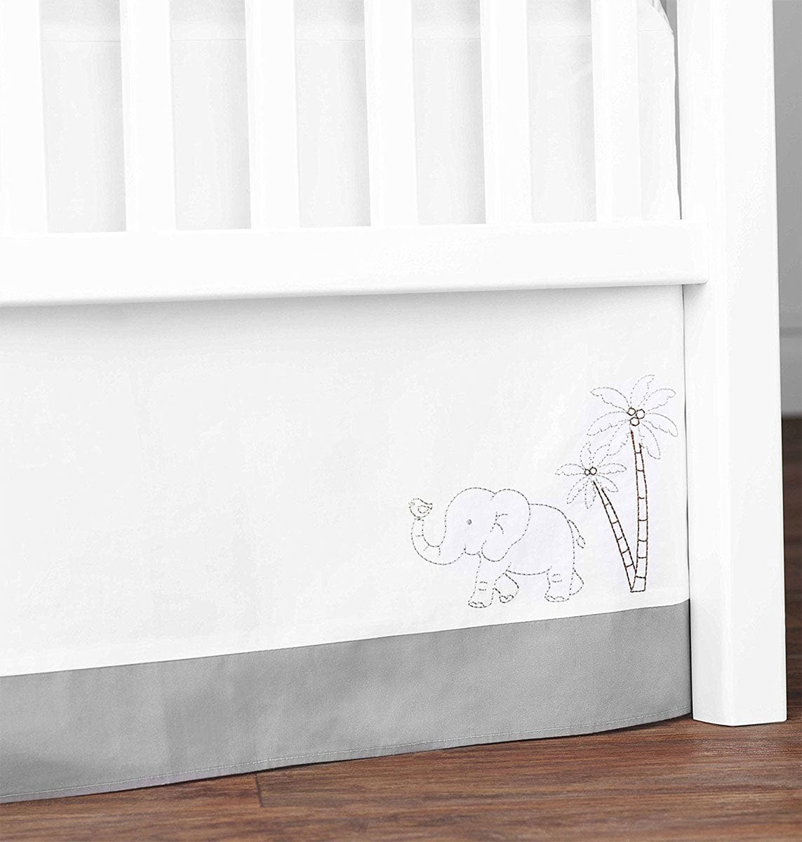 Just Born 3 Piece Crib Bedding Set - Animal Kingdom - 22266135128