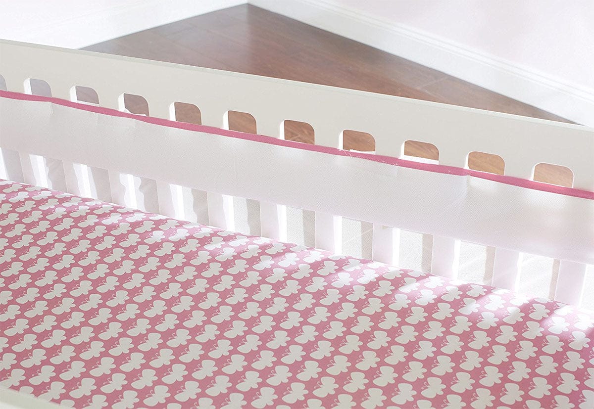 Just Born Fresh Air Crib Liner - Pink - 22266131762