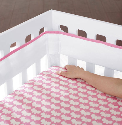 Just Born Fresh Air Crib Liner - Pink - 22266131762