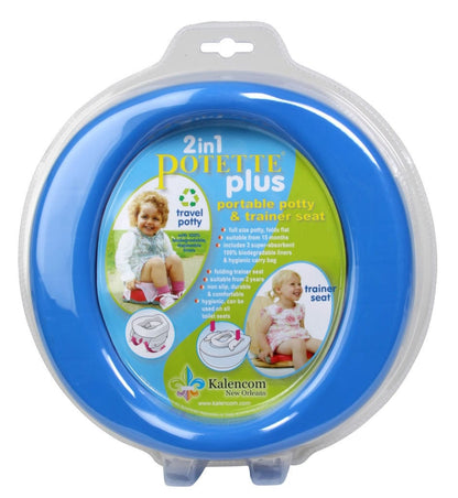 Kalencom Potette Plus 2 in 1 On the Go Potty in Blue