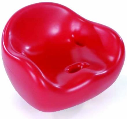 Keekaroo Cafe Portable Booster Chair - Cherry - 0120001KR-0001